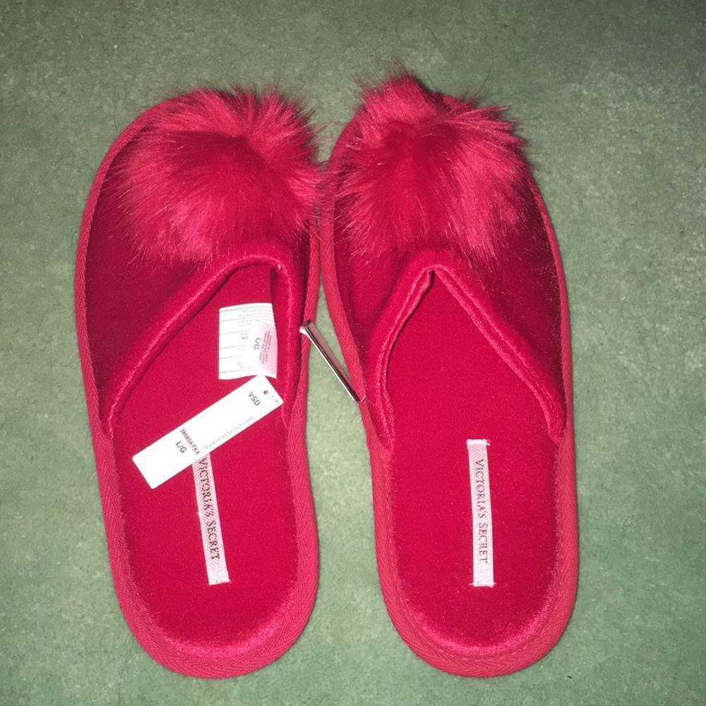 Victoria’s Secret Red Slippers